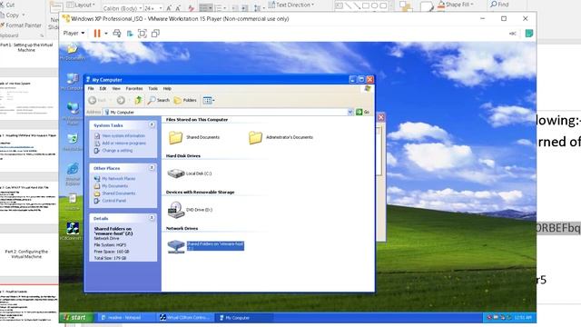 Part 2 : Configuring your Windows XP Virtual Machine смотреть онлайн