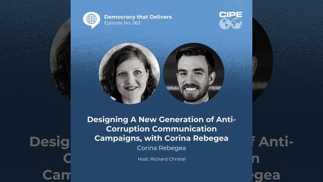 363: Designing A New Generation of Anti-Corruption Communication Campaigns, with Corina Rebegea смотреть онлайн
