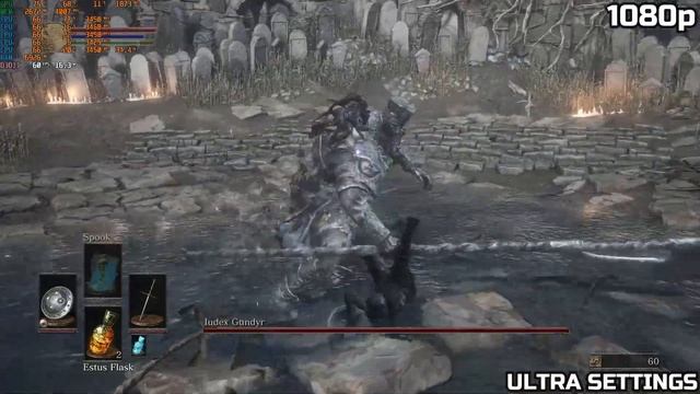DarkSouls 3 GTX 1060 ULTRA SETTINGS BAD ENDING! смотреть онлайн
