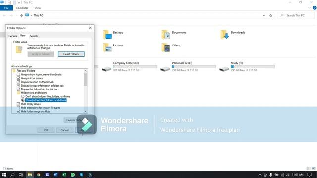How to Show Hidden Files and Folders in Windows 10 смотреть онлайн
