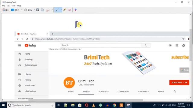 How to Take Screenshots in Windows 10 using Snipping Tool смотреть онлайн