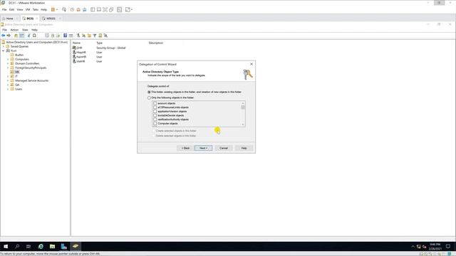 Delegate Unlock user permission in Windows Server 2019 смотреть онлайн