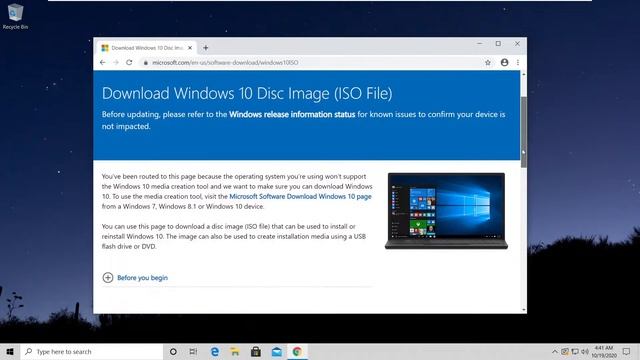 How to Download Latest Windows 10 [32 & 64 bit] ISO File for FREE - 2020 смотреть онлайн