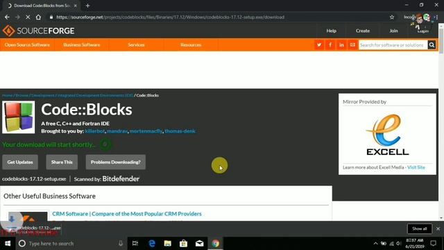 How to Install Codeblocks IDE on Windows 10 | Latest version( with GCC ) смотреть онлайн