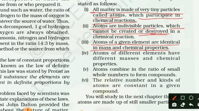 NCERT | Class 9th | Science chapter 3 | Atoms and Molecules | Part 1 | Full Explaination हिंदी में смотреть онлайн