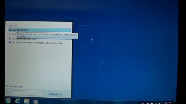 Windows 7 - Disk defragmenter смотреть онлайн