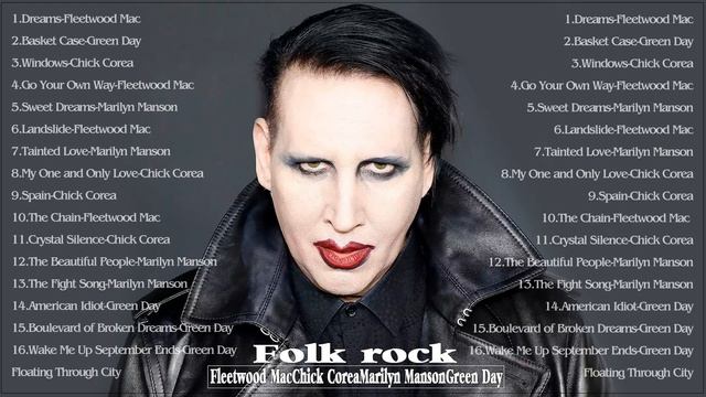 FOLK ROCK - Fleetwood Mac-Chick Corea-Marilyn Manson-Green Day Greatest Hits 2022 смотреть онлайн