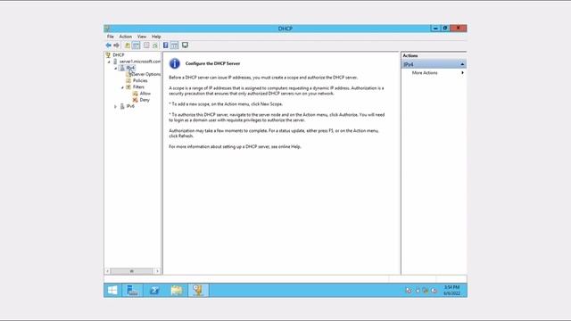 Configurations of Basic DHCP on Windows Server 2012 R2 смотреть онлайн