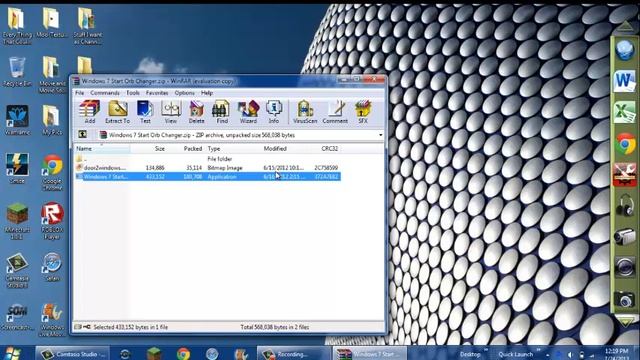 How to Change your start button on windows 7 смотреть онлайн