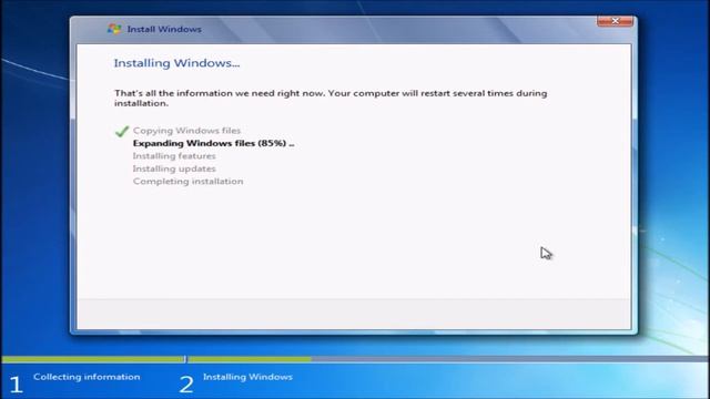Windows 7 installation timelapse! смотреть онлайн