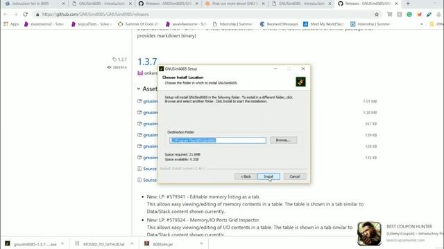 Download and Install 8085 Microprocessor Simulator | Explained | BY CBR смотреть онлайн