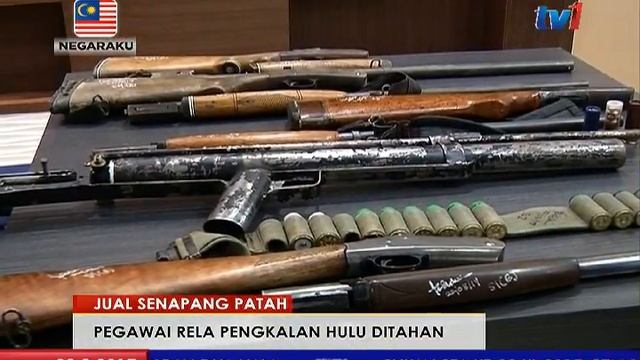 JUAL SENAPANG PATAH - PEGAWAI RELA PENGKALAN HULU DITAHAN [28 MAC 2017] смотреть онлайн