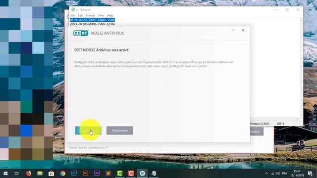 Activation of License Key NOD32 up to 3/2020 смотреть онлайн