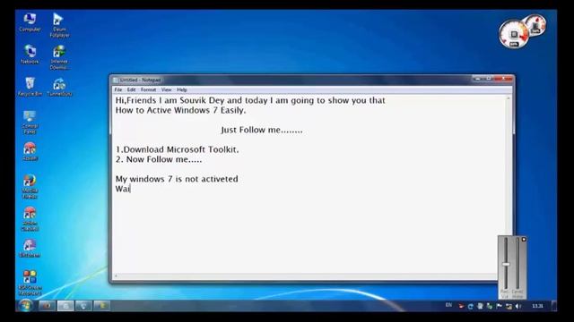 How to Active Windows 7 Easily (100% Working) смотреть онлайн