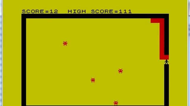 Crazy Painter - ZX Spectrum - emulador EmuZWin 2.2 - probado Windows 7 x64 смотреть онлайн