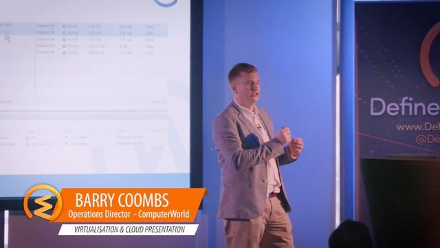 Define Tomorrow Software Defined Data Centre Presentation - Barry Coombs смотреть онлайн