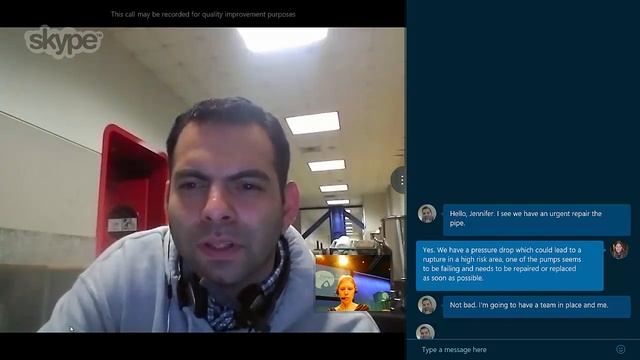 Skype Translator demo at the Global Energy Forum смотреть онлайн