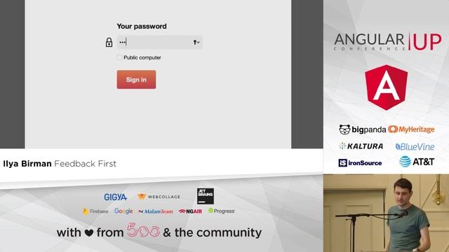 Ilya Birman - Feedback first | AngularUP 2017 смотреть онлайн