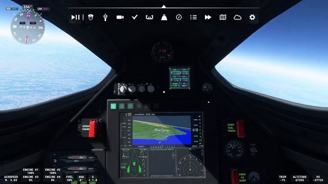 Darkstar. Is it broken with classic flight model? Microsoft Flight Simulator 2020 смотреть онлайн
