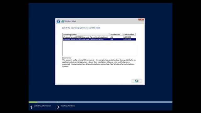 8 Installing Server 2012 Using VMware смотреть онлайн