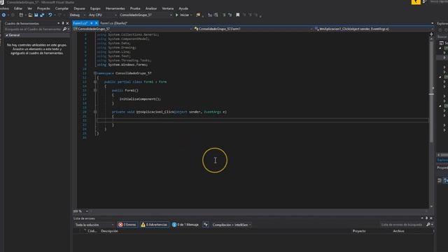 Integración de proyectos de C# con Windows Forms en una solución смотреть онлайн