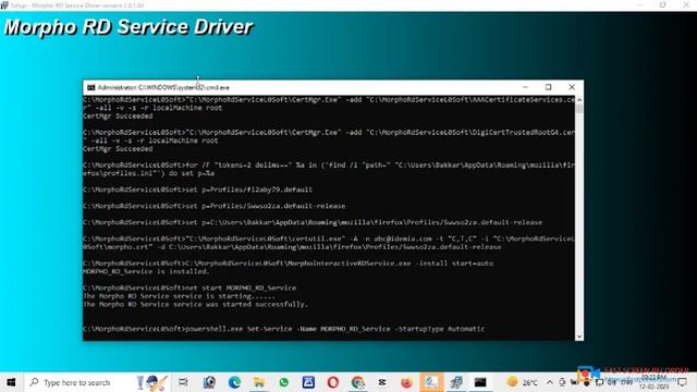 Morpho Rd Service Driver Installation Windows 10|| morpho rd service driver installation 2023 смотреть онлайн
