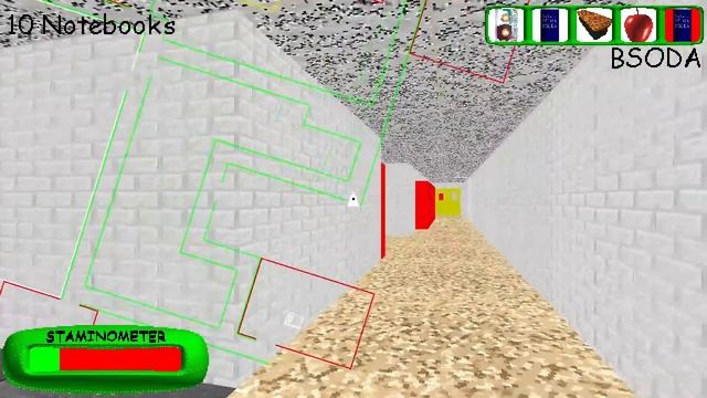 17 Notebooks - Endless Mode (Medium) | Baldi's Basics Plus v0.2.1 смотреть онлайн