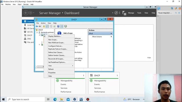 DHCP SERVER || Windows Server 2012R2 смотреть онлайн