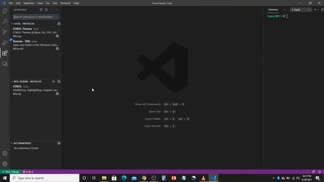 VS code installation & running COBOL program | COBOL Tutorial I COBOL setup in your computer/PC. смотреть онлайн