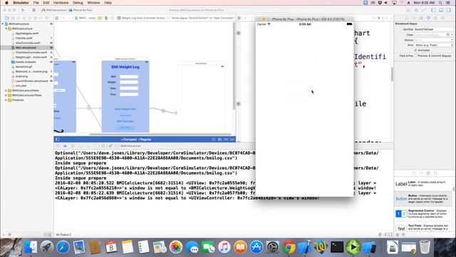 iOS Swift 2.2 Mobile Development - Lecture 14/25 - Device Keyboard, Date Pickers смотреть онлайн
