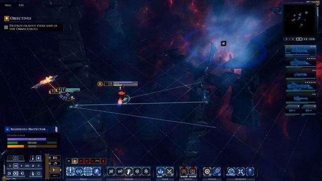 Battlefleet Gothic 2 Gameplay - Destroying The Planet Killer смотреть онлайн