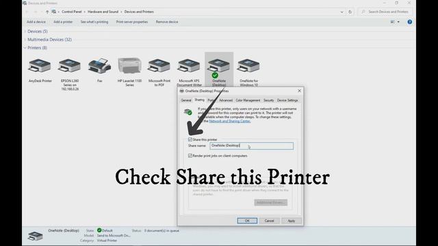 How to Share yourPrinter using IP Address in Windows 10 смотреть онлайн