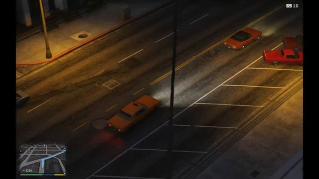 GTA 5 Fahrzeug Mod - Traffic Retro Car -Taxi Dodge Polara 70's смотреть онлайн