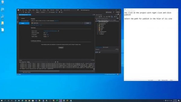 How to Publish ASP NET Core MVC Web Application in IIS with C# in visual studio 2019