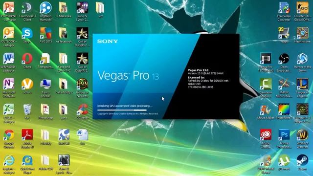 Jak zapnout Sony Vegas? смотреть онлайн