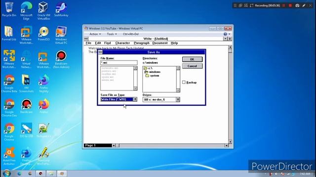 How to install Windows 3.1 using Virtual Hard Drive (VHD) and exploring it смотреть онлайн