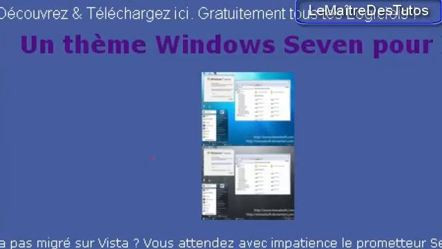 |TuTo] Comment installer Thème Windows 7 Dans Un Windows XP ! смотреть онлайн