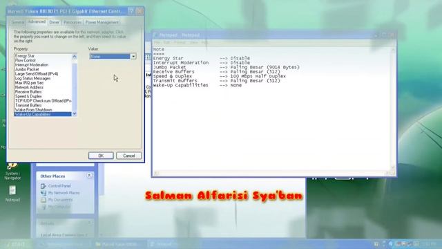 Tutorial Setting Ethernet Card Windows XP смотреть онлайн