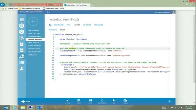 TechEd North America 2013 Microsoft System Center 2012 R2 Automation смотреть онлайн