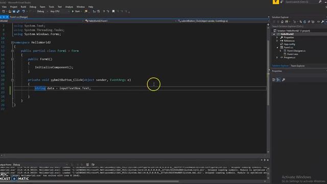4. How to program in C# Beginners Guide - TextBox (Windows Forms Application) смотреть онлайн