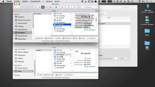 022 - Sincronizar contenido de dos carpetas en macOS смотреть онлайн