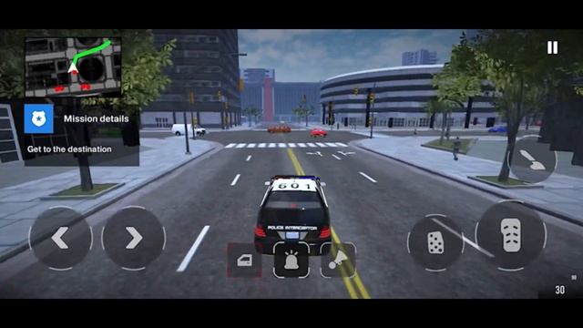 Cop Car Police Simulator Chase Gameplay смотреть онлайн