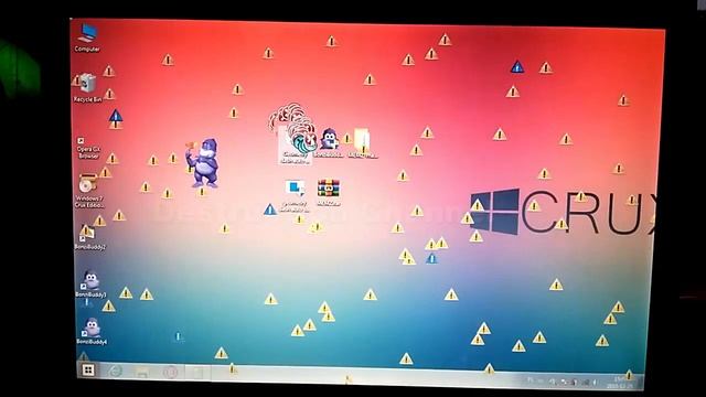 Destroy Windows 7 CRUX with viruses | MEMZ, Bonzi Buddy, Auto Speed Hack | Destruction Channel | смотреть онлайн