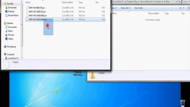 How to Make your videos HD with Movie Maker 2.6 on W7 and XP смотреть онлайн