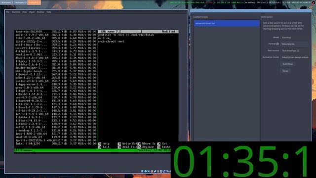 Arch Linux Install Speedrun (3:08) | boot% PB смотреть онлайн