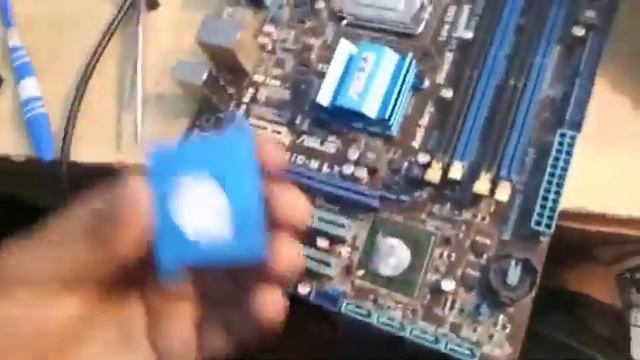 How to repair ASUS p5g41c-m lx motherboard dead no power смотреть онлайн