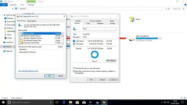 HOW TO DELETE WINDOWS.OLD FOLDER PREVIOUS WINDOWS FILES COMPLETELY. смотреть онлайн