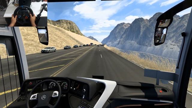 Driving Flix Bus with Logitech G29 Steering Wheel | Worlds Most Deadliest Mountain Roads смотреть онлайн