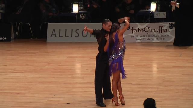 Umberto Gaudino - Louise Heise | Rumba | Copenhagen Open 2014