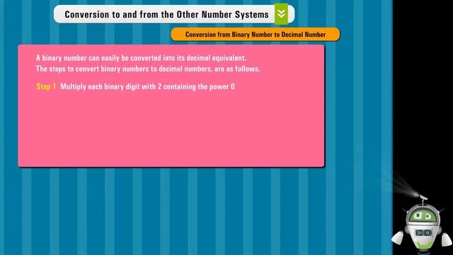 Conversion to and from the Other Number Systems - A Window to Computers Class 7 смотреть онлайн